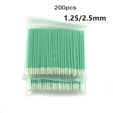 200pcs 1.25mm/2.5mm Fiber Optic Cleaner Cleaning Cotton Swabs Cleaing Tool Stick picture