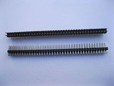 120 pcs 2.54mm 2x40 80pin Male Breakable Pin Header Double Row Strip picture