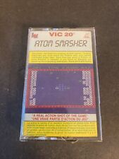 VIC-20 Sealed - Atom Smasher - Cassette In Case Commodore Vic 20 Game picture