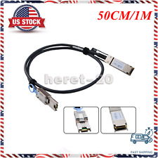 40G QSFP SFF-8436 to Mini SAS SFF-8088 DDR Hybrid SAS Cable 50CM/1M For NetApp picture