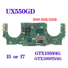 Motherboard For ASUS UX550GD UX550GDX UX550GEX i5 i7 GTX1050/1050Ti 8G/16G-RAM picture