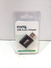 Plugable USB Audio Adapter with 3.5mm Speaker-Headphone & Microphone Jack picture