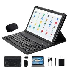 10 In Android 11 Deca core 4G Tablet Computer PC Wifi Bundle Keyboard Case 256GB picture