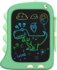 ORSEN 8.5 Inch LCD Doodle Board Tablet Toy - Green Dinosaur Drawing Pad for Kids picture