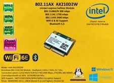 WIFI 6E Mpcie Minipci-express Intel AX210D2W 802.11AX Wi-Fi + Bluetooth 5.3 AX3000 picture