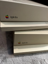 Pair of Vintage Classic Apple IIGS computers-working No accessories/CPUs only picture
