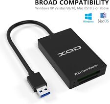XQD Card Reader, USB 3.0 XQD/SD Card Reader Dual Slot Memory Card Reader 5Gpbs picture