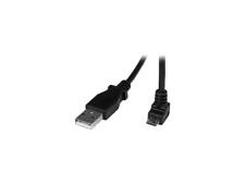 StarTech.com 2m Micro USB Cable - A to Down Angle Micro B picture