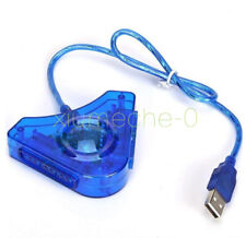 Dual PSX PS1 PS2 Plasation 2 To PC USB Game Pad Controller Converter Adapter M picture