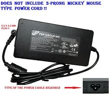 Genuine FSP Sparkle Power 120W 19V 6.32A 2.5x5.5mm AC Switching Supply Adapter picture