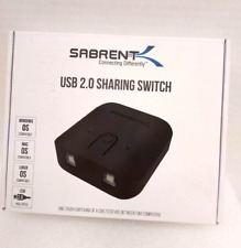 Sabrent USB 2.0 Sharing Switch for Multiple Computers and 2-Port Ships picture