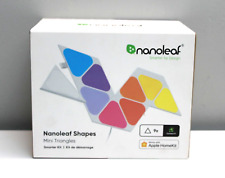 NanoLeaf Smarter Kit Shapes Mini Triangles 9 Panels Starter Kit. NEW SEALED picture