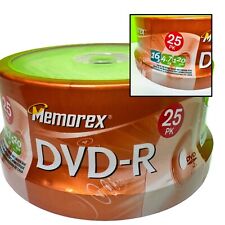 Memorex DVD+R Writable Discs 25-Pk  16x 4.78 GB 120 minutes New Sealed picture