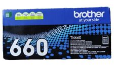 Brother 660 Black High Yield Toner Cartridge TN660 Genuine OEM Sealed Retail Box picture