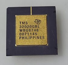 Vintage Rare TMS Texas Instrument TI 32020GBL Processor Collection/Gold Recovery picture