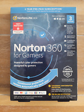 NORTON 360 FOR GAMER INTERNET SECURITY 2024 (3 DEVICE/1 YEAR) *NEW in RETAIL BOX picture