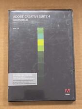 ADOBE CREATIVE SUITE 4 WEB PREMIUM Mac OS STUDENT LICENSING- BRAND NEW SEALED. picture