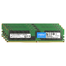Crucial 64GB (4x 16GB) 2666MHz DDR4 ECC REG DIMM 1.2V Server RAM CT16G4RFD4266 picture