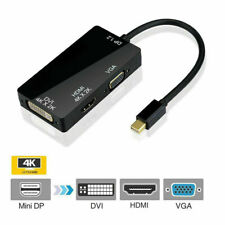 Thunderbolt/Mini Display Port/DP to VGA/HDMI/DVI Adapter For Macbook Pro Air Mac picture