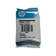 Genuine HP 63 Ink Cartridge Color for Deskjet 3630 4520 Officejet 4650 Exp 2023 picture