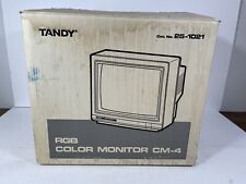 Vintage Tandy RGB Monitor CM-4 Model 25-1021 New In Box picture