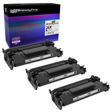 SPEEDY 3PK Replacement for HP 26X CF226X Black Toner LaserJet Pro M402d M426dw picture