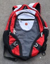 Swiss Gear Airflow Laptop Backpack Red Heavy Duty picture
