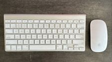 Genuine Apple Wireless Bluetooth Keyboard A1314 & Mouse A1296 Mac Aluminium picture