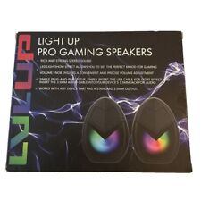 LVLUP Light Up Pro Gaming Speakers Model LU142-NOC NEW IN BOX picture