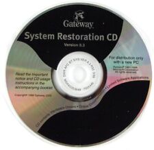 Vintage 1998 Gateway 2000 Computer Restoration CD Disc picture