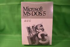 Vintage Microsoft MS-DOS 5.0 Software,RARE NEW SEALED, 1991 Version picture