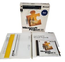 Microsoft Project 98 Software With CD Product Key Included picture