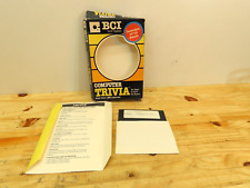 Vtg BCI T306 BCI Computer Trivia Commodore 64 Computer Game Floppy Disk  picture