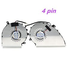 CPU & GPU Cooling Fan For MSI GE72VR GP72VR GL72VR MS-179B 4 pin PAAD06015SL picture