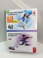 Genuine Original OEM Adobe Photoshop Elements 8 And Premier Elements 8 with KEY picture