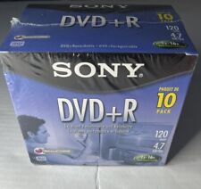 SONY DVD+R 10 PACK 120min 4.7 GB/Go picture