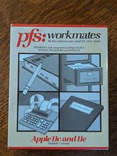 Vintage 1980s New Sealed PFS: Workmates Software for Apple IIc/IIe ProDOS  picture
