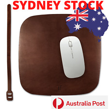 100% Australian Made – Premium Genuine Full Grain Leather Gaming Mouse Pad  picture