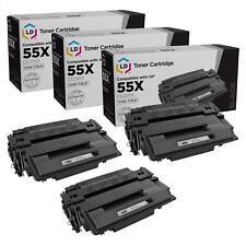 LD Products Replacements for HP 55X 55 CE255X CE255 Toner Cartridge (3PK) picture