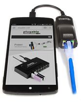 Plugable USB 2.0 OTG Micro-B to 100Mbps Fast Ethernet Adapter (ASIX AX88772A) picture