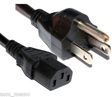 6ft AC Power Cord Cable 3 Prong US Plug for TV PRINTER PC DESKTOP HP Dell CISCO picture