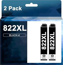 822XL T882 XL Ink Cartridge For Epson WorkForce Pro WF-3820 WF-4833 WF-4820 -2BK picture