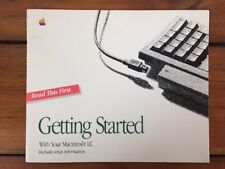 Vintage 1991 Apple Computer Mac Macintosh LC Desktop Set Up Owners Guide Manual picture