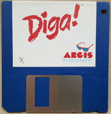 Diga v1.0 ©1986 Aegis Development Telecommunications for Commodore Amiga Disks picture