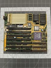 Vintage PC Chips M326 V1.0 486 Motherboard w/ It's ST ST486 DX2-66 CPU WORKING picture