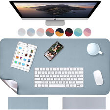 Large Waterproof Mouse Pad Leather Desk Pad Protector, Non-Slip Desk Mat picture