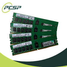 64GB Kit Samsung 4x16GB PC4-2400T 1Rx4 DDR4 RDIMM Server RAM M393A2K40CB1-CRC4Q picture
