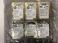 Assorted Lot of 6 HP 300GB 10K RPM 2.5