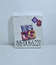 Microsoft MS-DOS 6.22 Upgrade Operating System 3.5