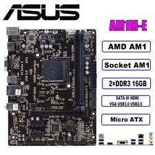 ASUS AM1M-E Motherboard M-ATX ADM Athlon Sempron Socket AM1 DDR3 32GB SATA3 HDMI picture
